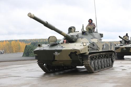 2S25 "Sprut-SD" self-propelled anti-tank gun