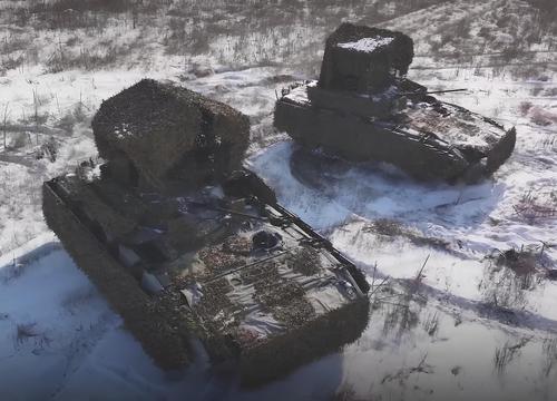 BMP-2 with "Berezhok" combat module