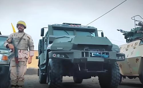 Armored car AMN-590951 "Spartak"