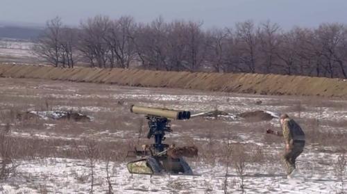 Hunter fire module on the Varan robotic platform