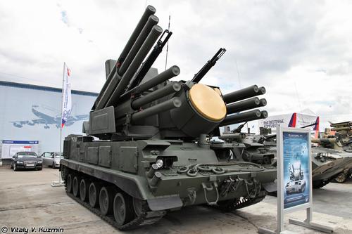 ZRPK 96K6 "Pantsir-S1" on a tracked chassis