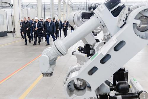 Robots en la fábrica de ChKPZ