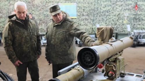 Modern robotic systems with the "Cornet" ATGM