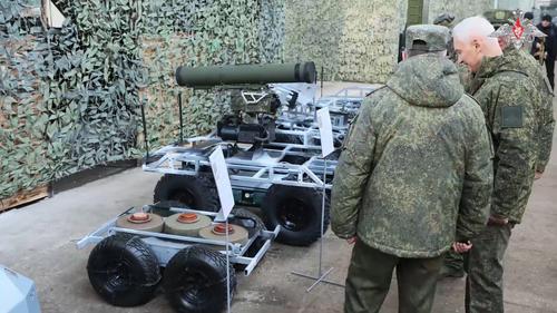 Modern robotic systems with the "Cornet" ATGM