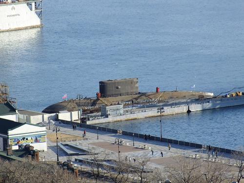 Diesel-electric submarine of project 877 "Paltus" B-187 "Komsomolsk-on-Amur"