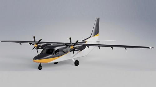 Maqueta del avión «Osvey»