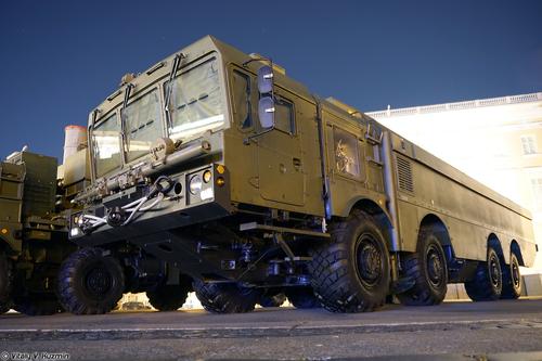 K-340P self-propelled launcher of the K300P Bastion coastal missile system