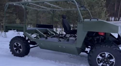 The newest all-terrain vehicle "Mongoose" based on "Sobol"