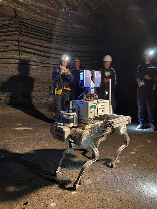"Dobrynya" at the mine of the Usolsky Potash Combine "EuroChem"