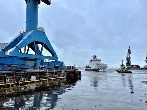 Ice-class patrol ship "Nikolai Zubov"