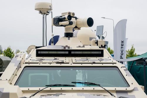 Complejo láser para combatir UAV y drones "Rat'"
