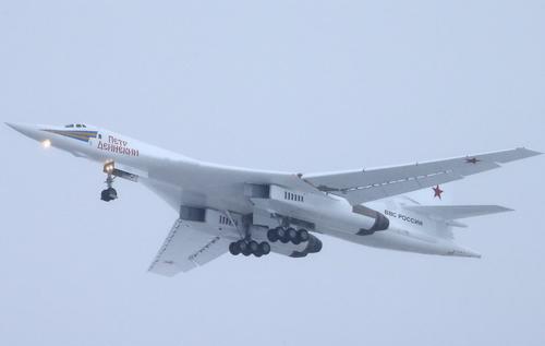 Strategic missile-carrying bomber Tu-160M