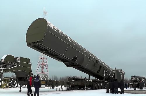 ICBM RS-28 "Sarmat"