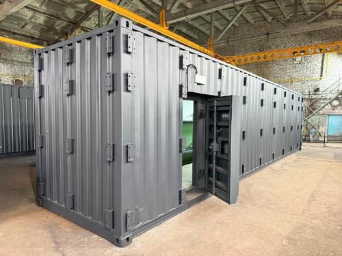 Mobile shelter "KUB-M", exterior view