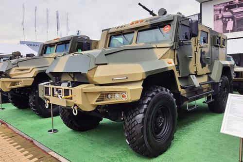 Бронеавтомобиль «Спартак» с башенной установкой БПУ-1 от БТР-80 