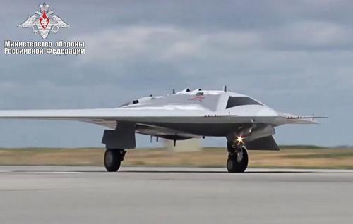 S-70 "Okhotnik". Foto: servicio de prensa del Ministerio de Defensa de la Federación Rusa/TASS
