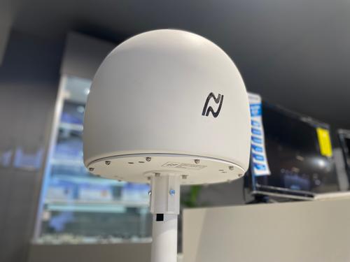 Antena receptora de televisión digital terrestre DVB-T2 para buques marítimos