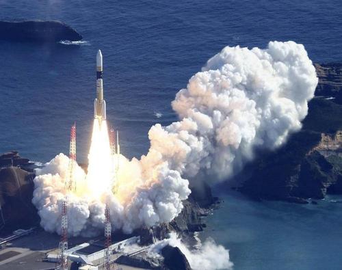 Launch of the H2A carrier rocket
