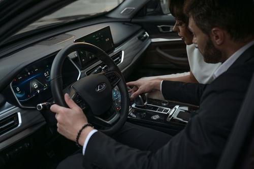 Салон автомобиля Chery