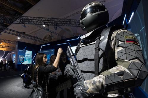 Soldier's equipment from the exhibition "Russia, Looking to the Future"