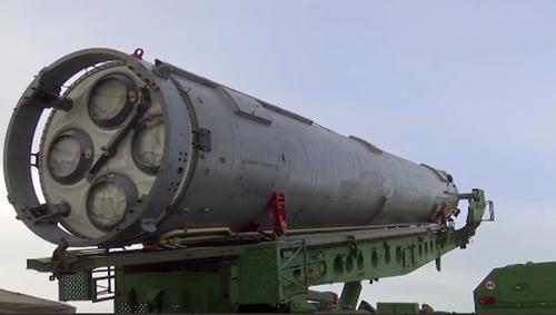 Intercontinental ballistic missile of the "Avangard" complex