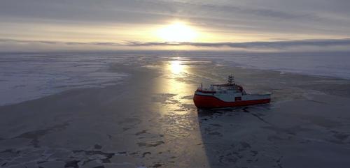 The "North Pole" LSP is classified as an ice-class vessel M Arc5 AUT1-C HELIDECK-F Special purpose ship. This means it is capable of independent navigation in sparse first-year Arctic ice up to 0.8 meters thick during the winter-spring navigation and up to 1 meter thick during the summer-autumn navigation.
