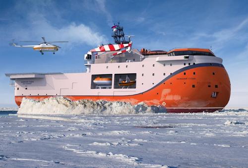 Plataforma resistente al hielo "Polo Norte"