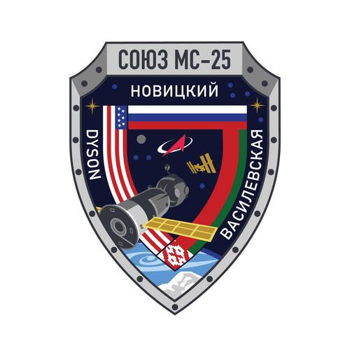 The crew of "Soyuz MS-25" with the call sign "Kazbek" even has its own emblem