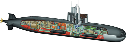 Submarine of project "Amur-1650"