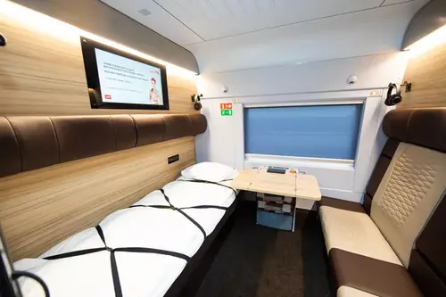 This is what the first compartments look like. Some passengers have already had the opportunity to experience them<br>