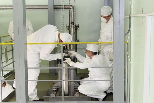 Acceptance tests of a fuel assembly (FA) with nitride fuel