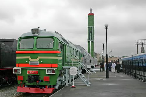 Боевой железнодорожный ракетный комплекс