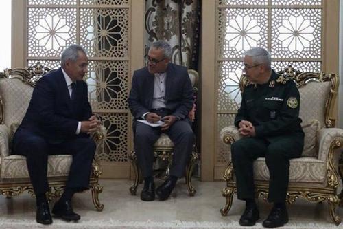 Meeting of S. Shoigu with the Supreme Command of Iran