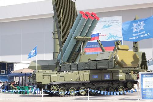 Unidad de fuego autopropulsada (SAU) 9A317M "Buk-M3"