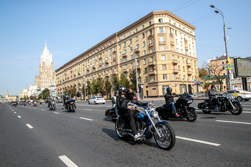 Motorcycle festival in Moscow