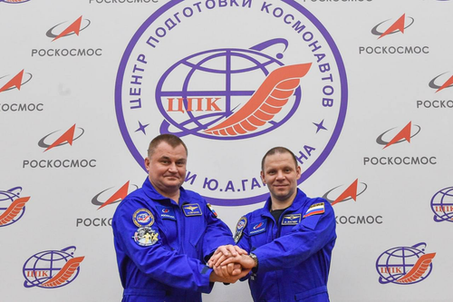 Космонавты 72-ой экспедиции на МКС Вагнер и Овчинин