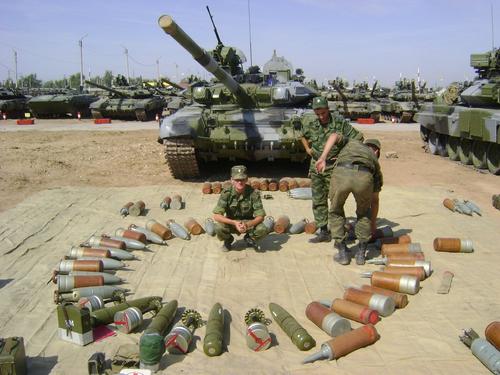 Military showed the full layout of the T-90A tank ammunition