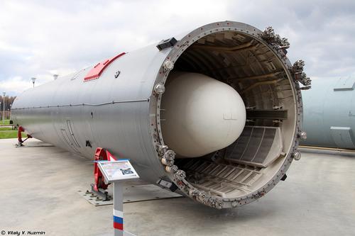 Silo-based intercontinental ballistic missile 15A20 / UR-100K 