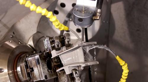 UEC showed the manufacturing of cooling holes in turbine blades of PD-8 and PD-14 aircraft engines