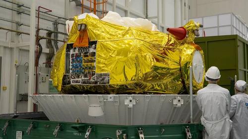 Preparation of the "Fregat" booster block