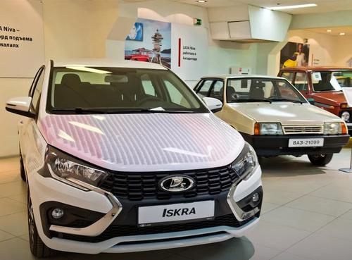 Lada Iskra en el museo de AvtoVAZ