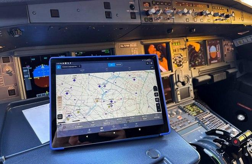 Tableta del piloto
