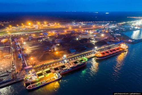 Seaport of Ust-Luga