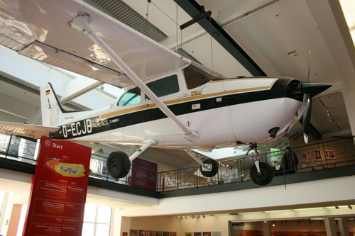 Cessna 172 Матиаса Руста хранится в берлинском Техническом музее
