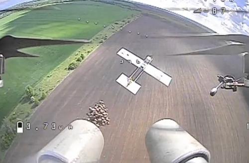 Появились первые кадры испытаний новейшего FPV-дробовика для перехвата дронов