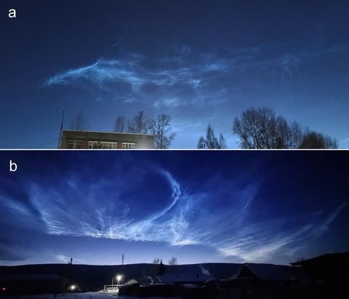 Nubes noctilucentes