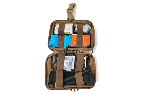 First-aid kit for fishermen and hunters