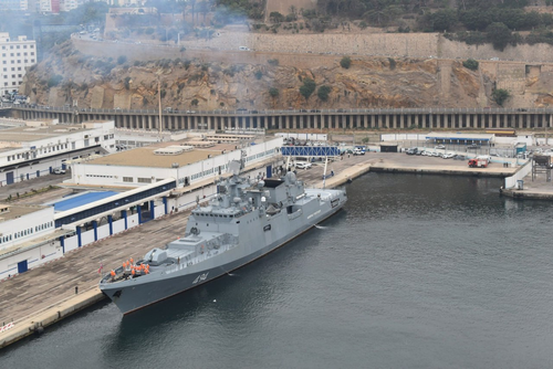 Fragata "Almirante Grigoróvich" del proyecto 11356 de la Flota del Mar Negro