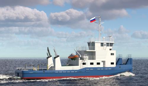 concept project of a new generation pusher tug 1741NG