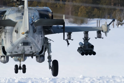 Ka-52 con misil "Torbellino-1"